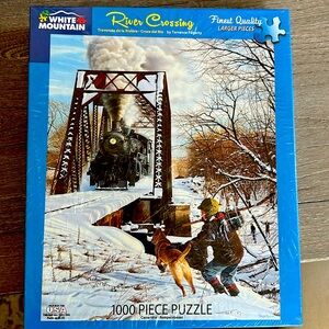 White mountain River Crossing puzzle new